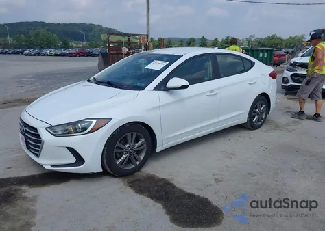 2018 Hyundai Elantra Sel z USA, uszkodzony, nr VIN 5NPD84LF9JH217830